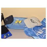 NASCAR HATS, PILLOW, ETC.