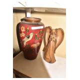ANGEL AND VASE .
