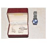 NEW IN BOX WATCH WATER RESISTANT QUARTZ