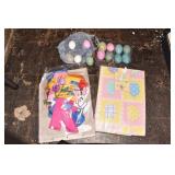 MARBLE EGGS, AND DECORATIONS.