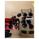 WELDING GLASSES, CLIP ON SUNGLASSES