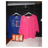 QUACKER FACTORY 2 X TOPS NEW