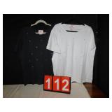 NEW QUACKER FACTORY TOPS BLACK/WHITE