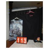 2 X ONE WORLD TOP AND 1 X EMBROIDERED PANTS