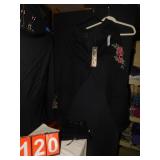 1 X NEW PANTS, FAUX FUR COLLAR