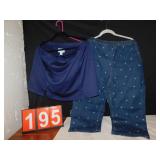 TWO PIECE 1 X PANTS AND SKIRT