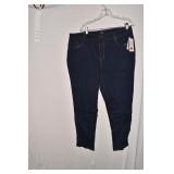 CURATION JEANS 18 W NEW W/ LYCRA DARK BLUE 65.00