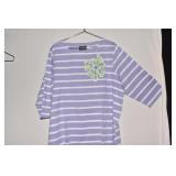 BOB MACKIE FLOWER TOP 2 X NEW WEARABLE ART TOP