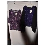 BOB MACKIE 2 PIECES 2 X 3/4 SLEEVE TOP AND 1 X