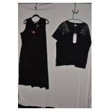 QUAKER FACTORY NEW 2 X SEQUIN FRONT PARROT DRESS,