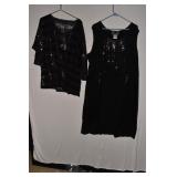 JOAN BOYCE 2 X LACE TOP W/ LINING & SLINKY 2 X