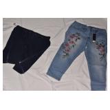 QUACKER FACTORY 1 X SHORTS AND ROSE DECORATION