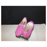 STEVEN MADDEN 9.5 VIOLET RHINESTONES