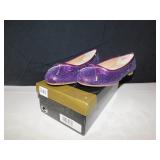 JOAN BOYCE PURPLE BALLET FLATS SIZE 9