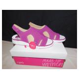 RYKA SANDALS PLUM COLOR SIZE 9 NEW