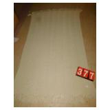 SOFT CREAM COLOR AFGHAN 90" X 55"