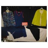 NEW SLINKY BRAND 1X BLACK DRESS PANTS, SILK