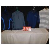 XL UNDER ARMOR LOGO LONG SLEEVE, POLO GOLF