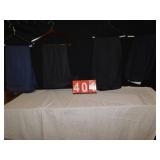 BURBERRY DRESS SLACKS, ARMANI, 2 CANALI PAIRS ALL