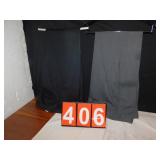 SANTORELLI DRESS PANTS 38 X 32 & ZANELLI 36 X 32