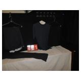 VAN HUSSEN 38 X 32 SLACKS, 44 R ABBOUD SPORT COAT