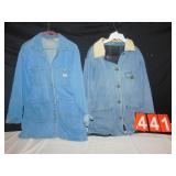 DENIM KIKO-MO JACKET SIZE MD, MD REVERSABLE