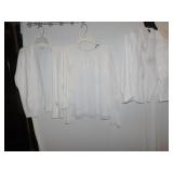 RALPH LAUREN XL WHITE BLOUSE BUTTON CUFFS, LIZ XL