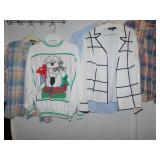 CHAPS M TWO - 1 LARGE, JONES NY LARGE B/W JACKET,