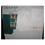 DRY CLEANED TABLE CLOTHES INCL. EMBROIDERED GROUP