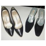 SAM & LIBBY OPEN BACK SHOES, GLORIA VANDERBILT