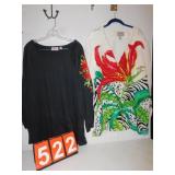 QUACKER FACTORY 1X, DIANE GILMAN 2X, SHIRTS