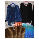 SHIRTS 2X, DENNIS BASSO 22W COVER UP WITH TANK