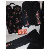 2X STUDIO WEST JACKET & PANTS SET, CAROLYN