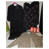DENNIS BASSO 22 W DRESS, 2 PC CAROLYN STRAUSS SET