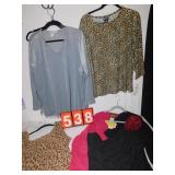 2X BOB MACKIE SHIRT, 2X & 1 X SHIRTS