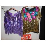 SHOWMAX 3X 100% SILK, JEAN FOR JOSEPH LEBON PURE