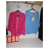 SLINKY COVER UP 1X, BOB MACKIE SHIRT 2X, DG 2X