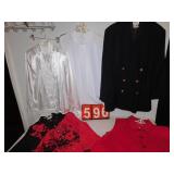 TALBOT BLACK BLAZER SIZE 20, 100% WOOL. BLOUSES