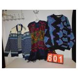 METHOD XL SWEATER, WRAP OS, LARGE LANDS