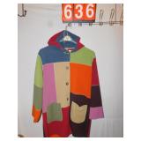 SUSAN BRISTOL SZ. LARGE W/ HOOD JACKET