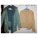 LONDON FOG SMALL, J. CREW MEDIUM