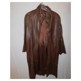 PELLET SMALLBROWN LEATHER JACKET
