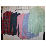 SHIRTS DOCKERS L, BUGLE BOY L, EDDIE BAUER XL,