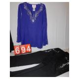 QUACKER FACTORY JEANS 1X, SHIRT 1X