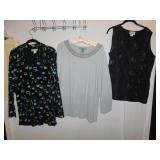 1 X GROUP QVC SWEATER NEW, ETC.