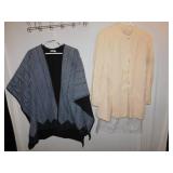 JANICE PONCHO SOFT, LIZ SZ. 2 JACKET