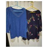 D & CO. SHIRT XL, JEANS MARTHA STEWART 20W