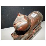 CHALK CAT 8" H X 10" W X 4.5" D