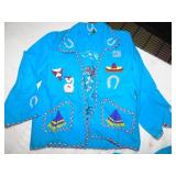 LOPEZ 100% WOOL JACKETS AND BABY BLANKET