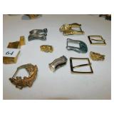 LIGHTER AND BELT BUCKLES ONE W/ INLAY